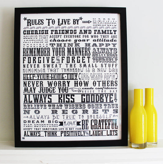 Rules to Live By